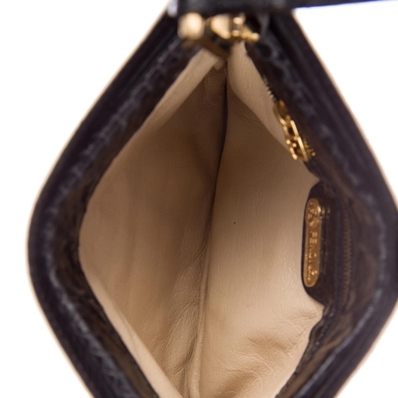 Rare Vintage Fendi Applique Shoulder Bag - Picture 3 of 10